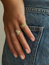 Lovers Looking Glass Poesy Ring