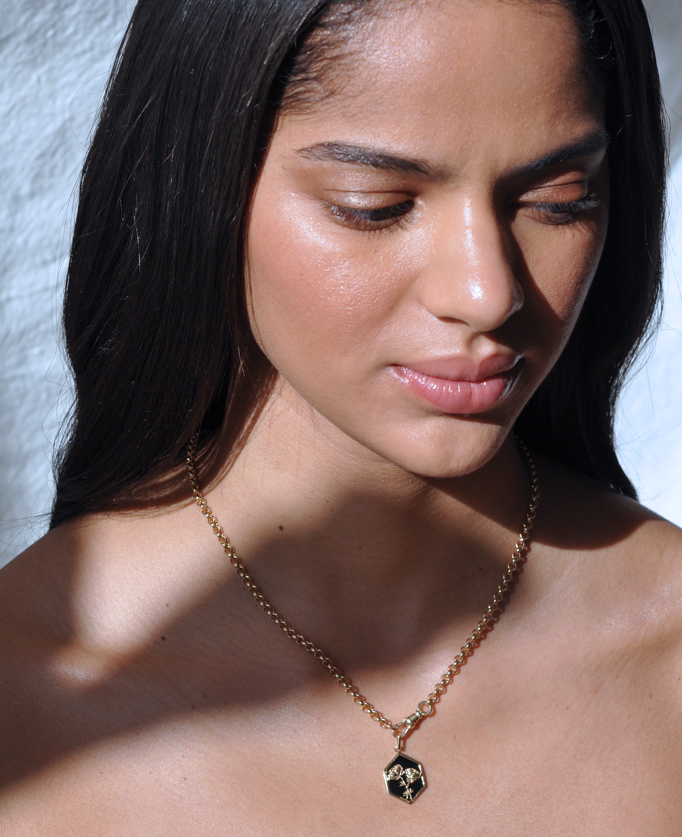 Enamel Rose Love Token – Ashley Zhang Jewelry