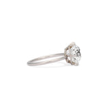 4.39 Carat Old European Cut Solitaire