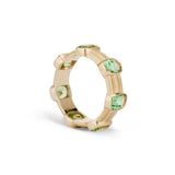 Large Old Mine Peridot Finley Ring