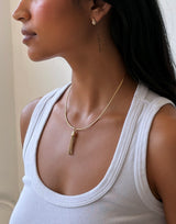 Solid Gold Chain Tassel