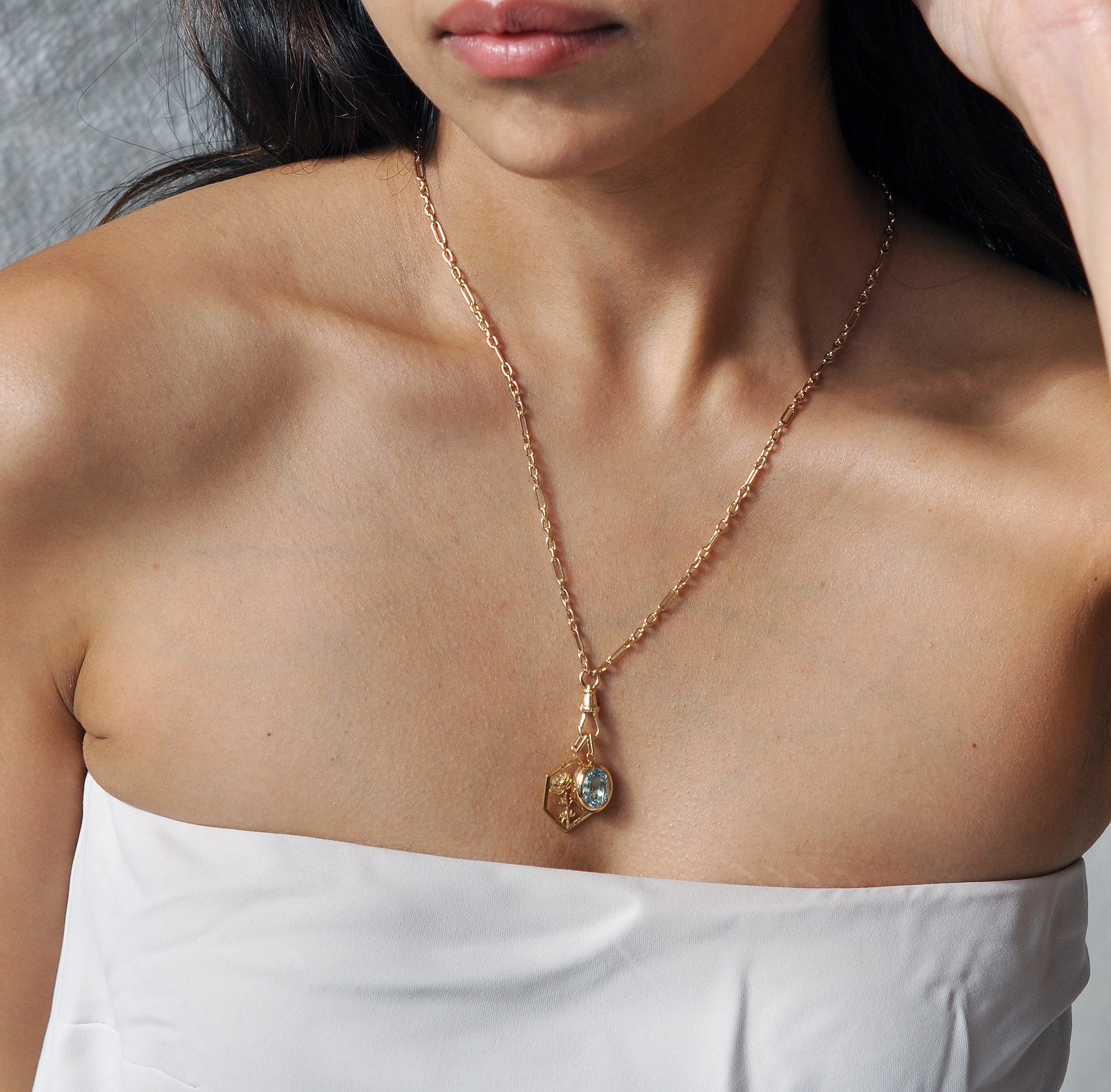 Eames Kate Chain with Dog Clip Clasp – Ashley Zhang Jewelry