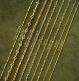 Large Belcher Chain with Dog Clip Clasp