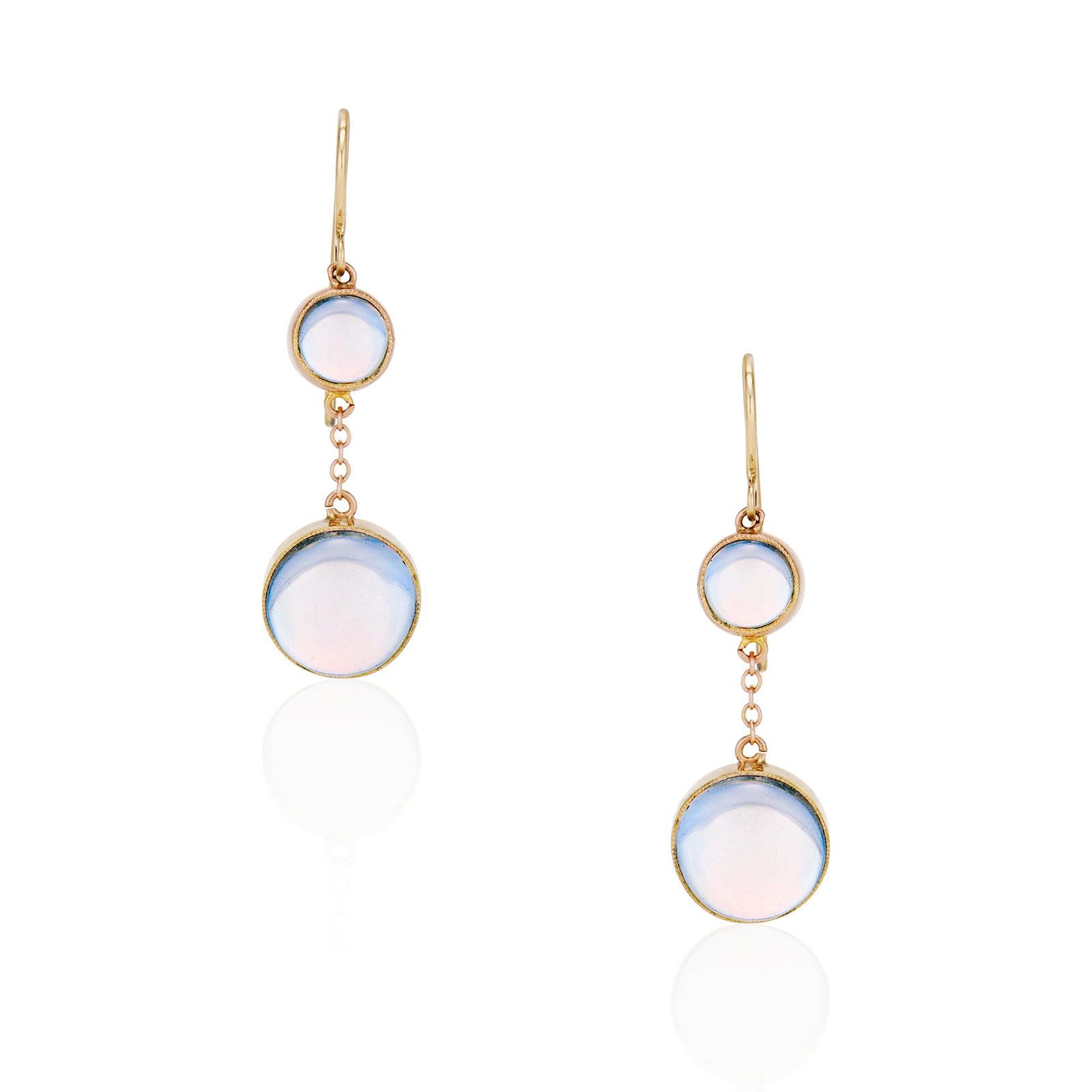 ◇wing bling◇ Moonstone Selene earrings/earrings Moonstone Earrings 