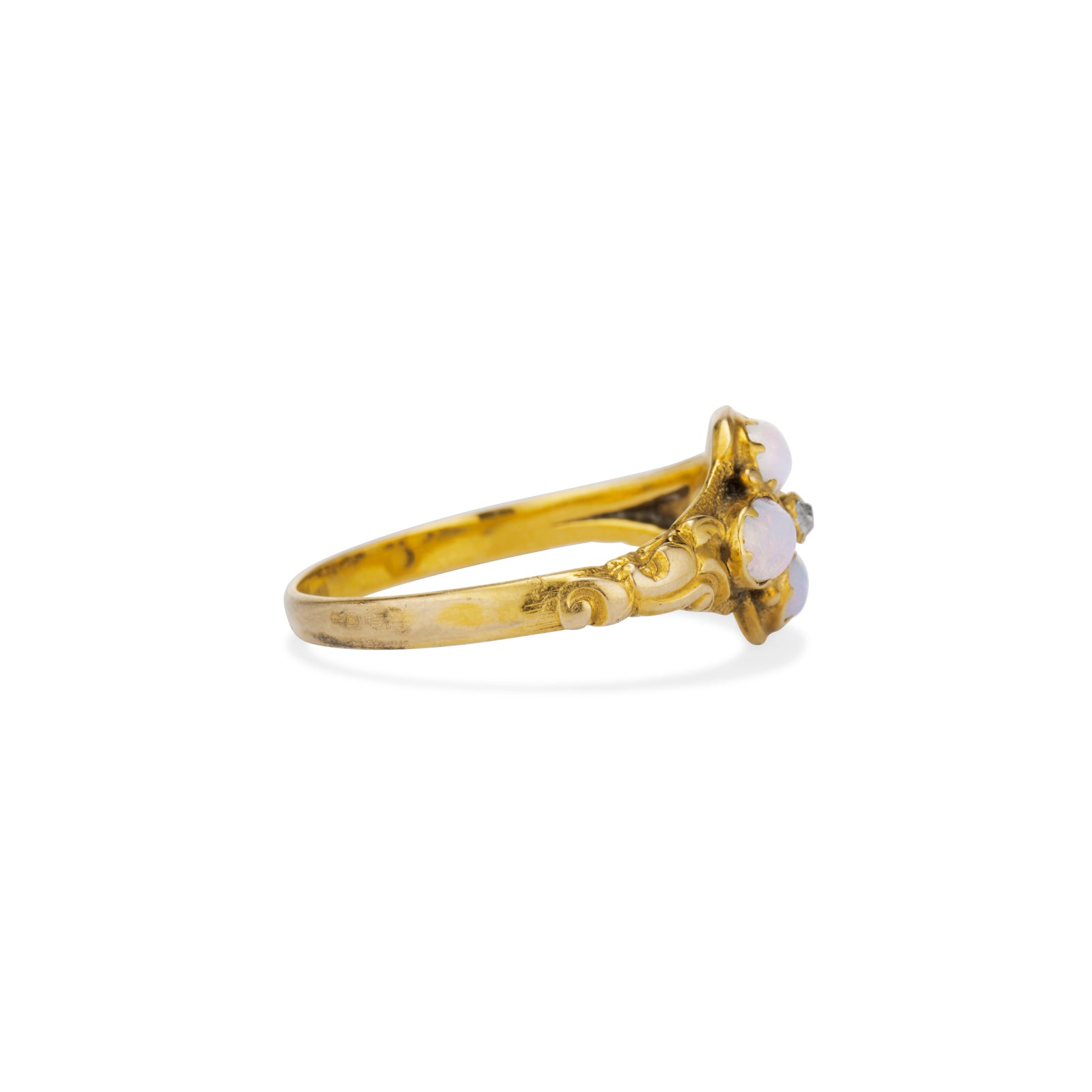 Victorian Opal Quatrefoil Ring – Ashley Zhang Jewelry