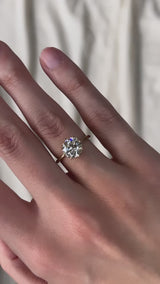 2.39 Old European Cut Diamond Adrielle Engagement Ring