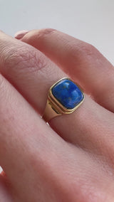 Vintage Lapis Lazuli Ring