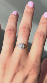 Edwardian Petite Cluster Ring