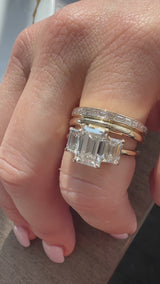 Salomé Baguette Diamond Band