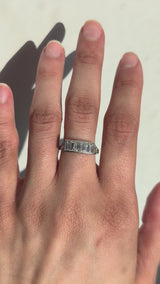 Diamond Deco Baguette Band