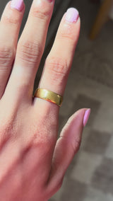 1894 22 Karat Gold Wedding Band
