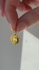 Victorian Chrysoberyl Pendant