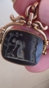 Victorian Intaglio Pendant