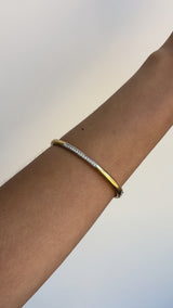 Diamond Bar Bangle