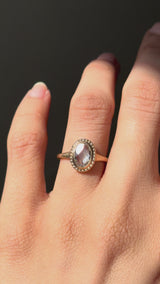 Victorian Rose Cut Diamond Ring
