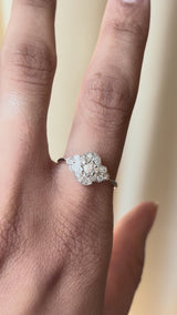 Deco Diamond Ring