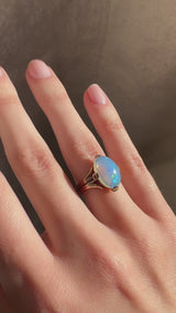 Victorian Opal Solitaire