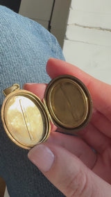 Antique Oval Locket