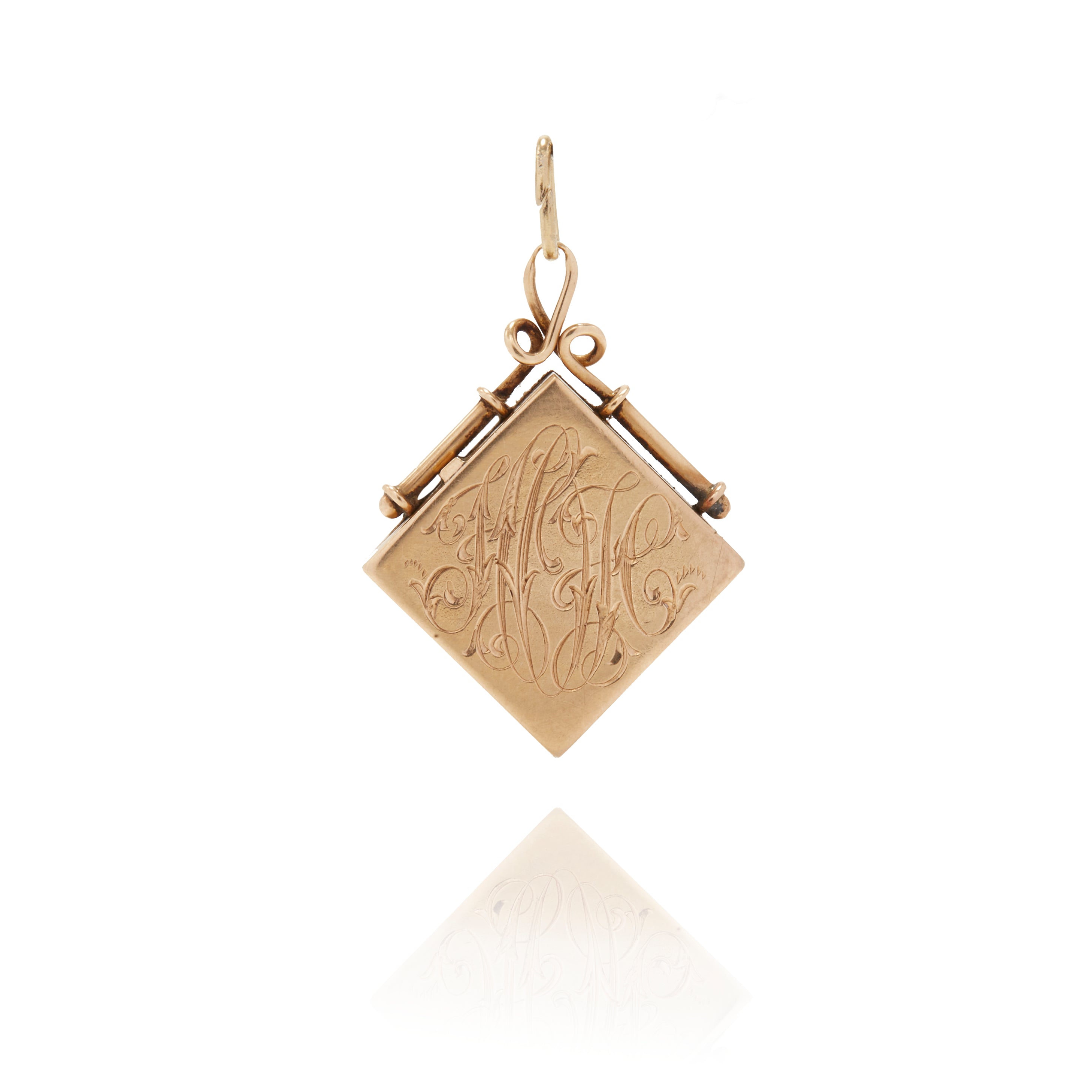 Engraved Fob Locket – Ashley Zhang Jewelry