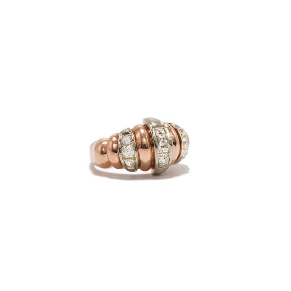 Retro Banded Ring