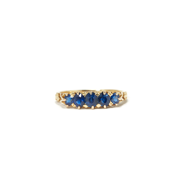 Blue Sapphire Band