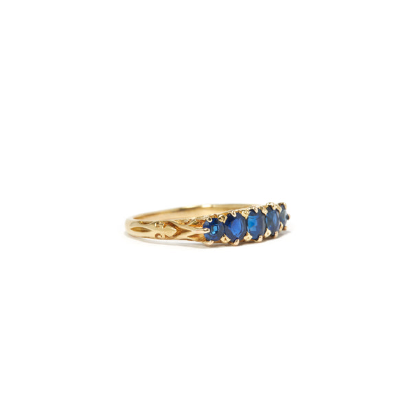 Blue Sapphire Band