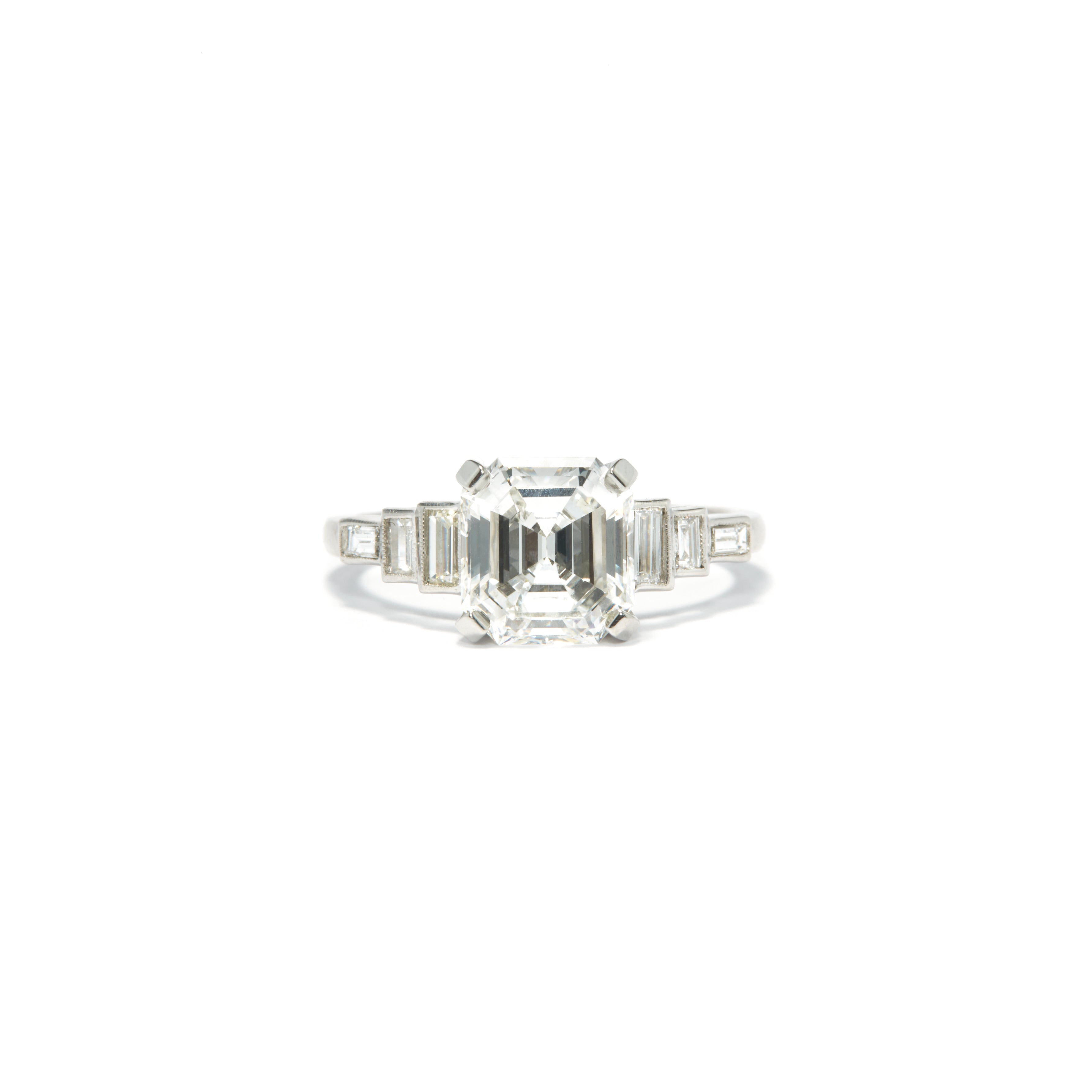 Asscher Cut Diamond Engagement Ring – Ashley Zhang Jewelry