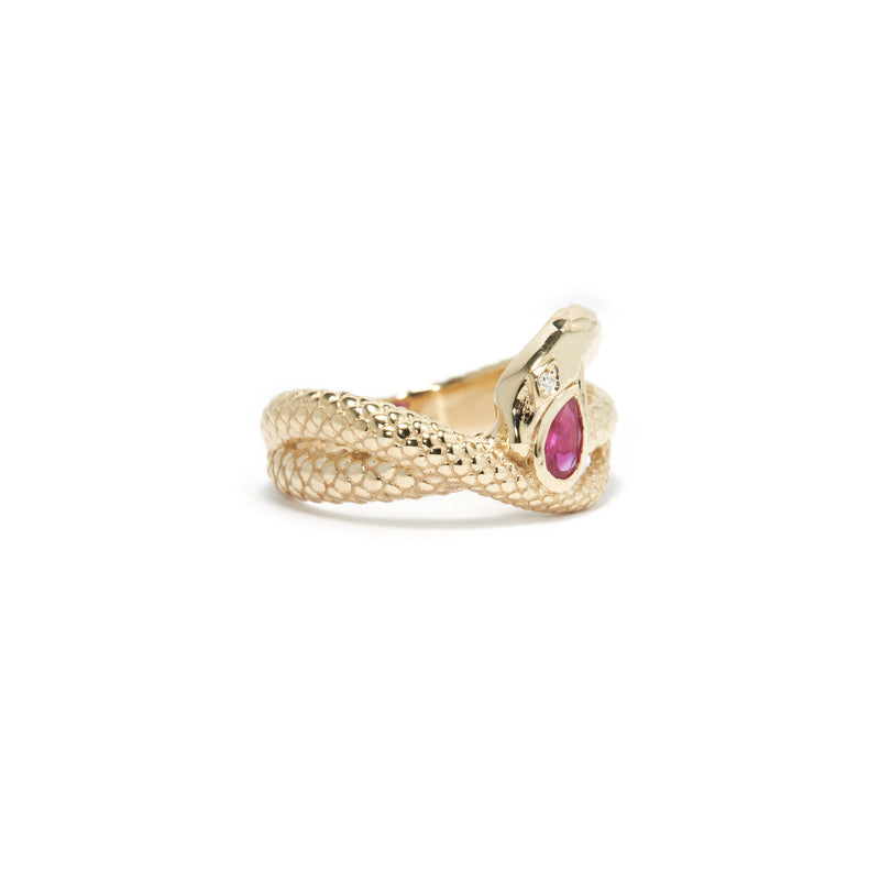 Gemstone Snake RING