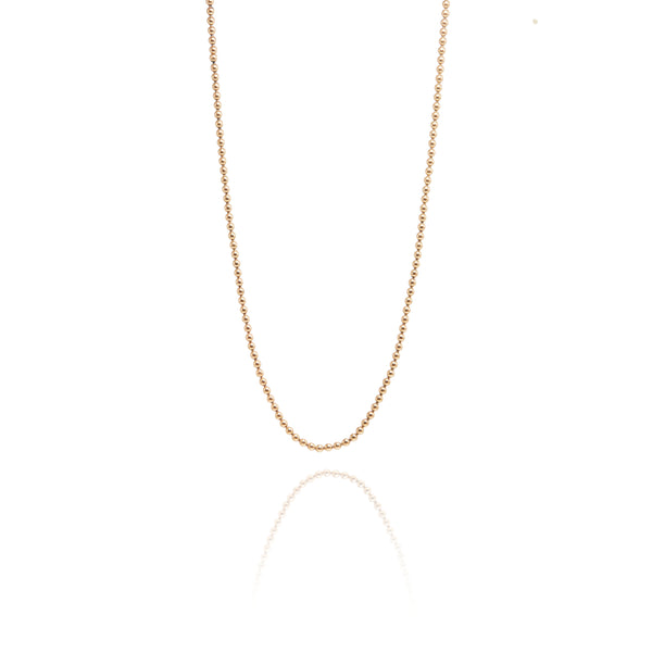 Solid Bead Chain Necklace