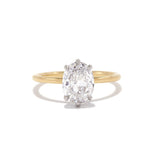 1.50 Carat Blair Oval Cut Diamond Ring