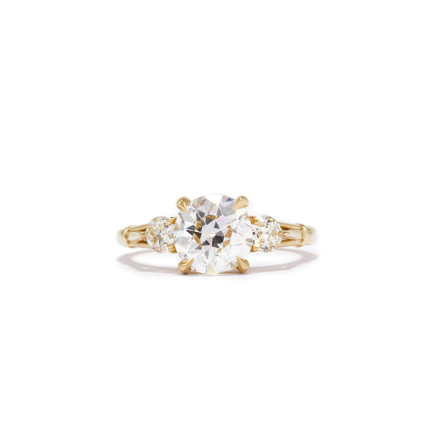 1.72 Old European Cut Diamond Roma Engagement Ring