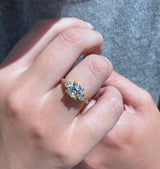 1.72 Old European Cut Diamond Roma Engagement Ring