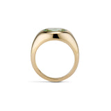 Mint Green Tourmaline Bubble Ring