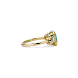 Rosie Emerald and Diamond Ring