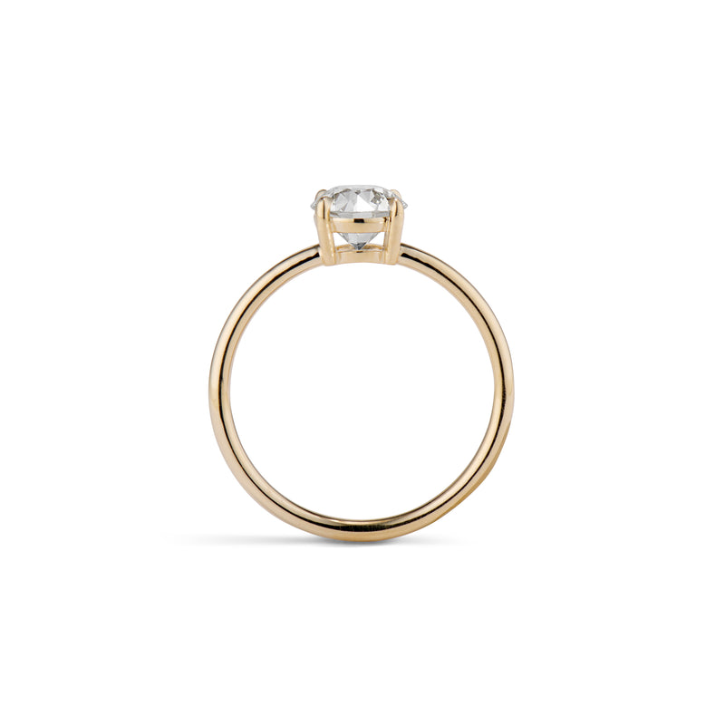 0.91 Carat Serena Old Euopean Cut Diamond Engagement Ring