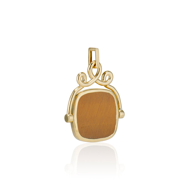 Tiger's Eye Swivel Pendant