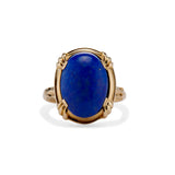 Lapis Cabochon Ring