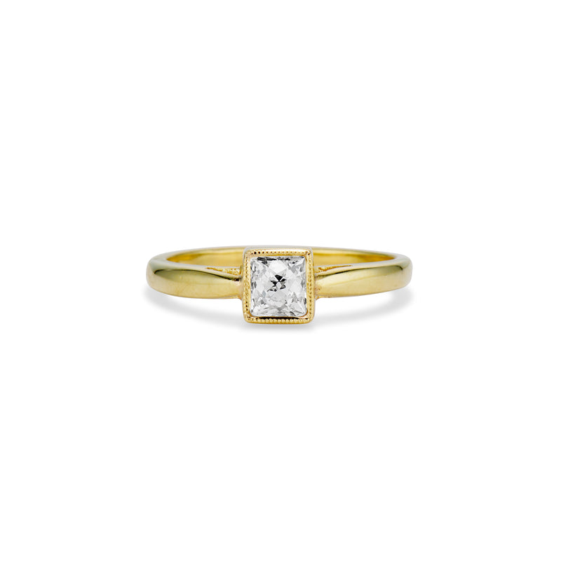 Peruzzi Cut Diamond Ring
