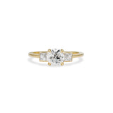 0.93 Carat Old European and French Cut Frankie Ring