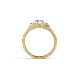 0.93 Carat Old European and French Cut Frankie Ring