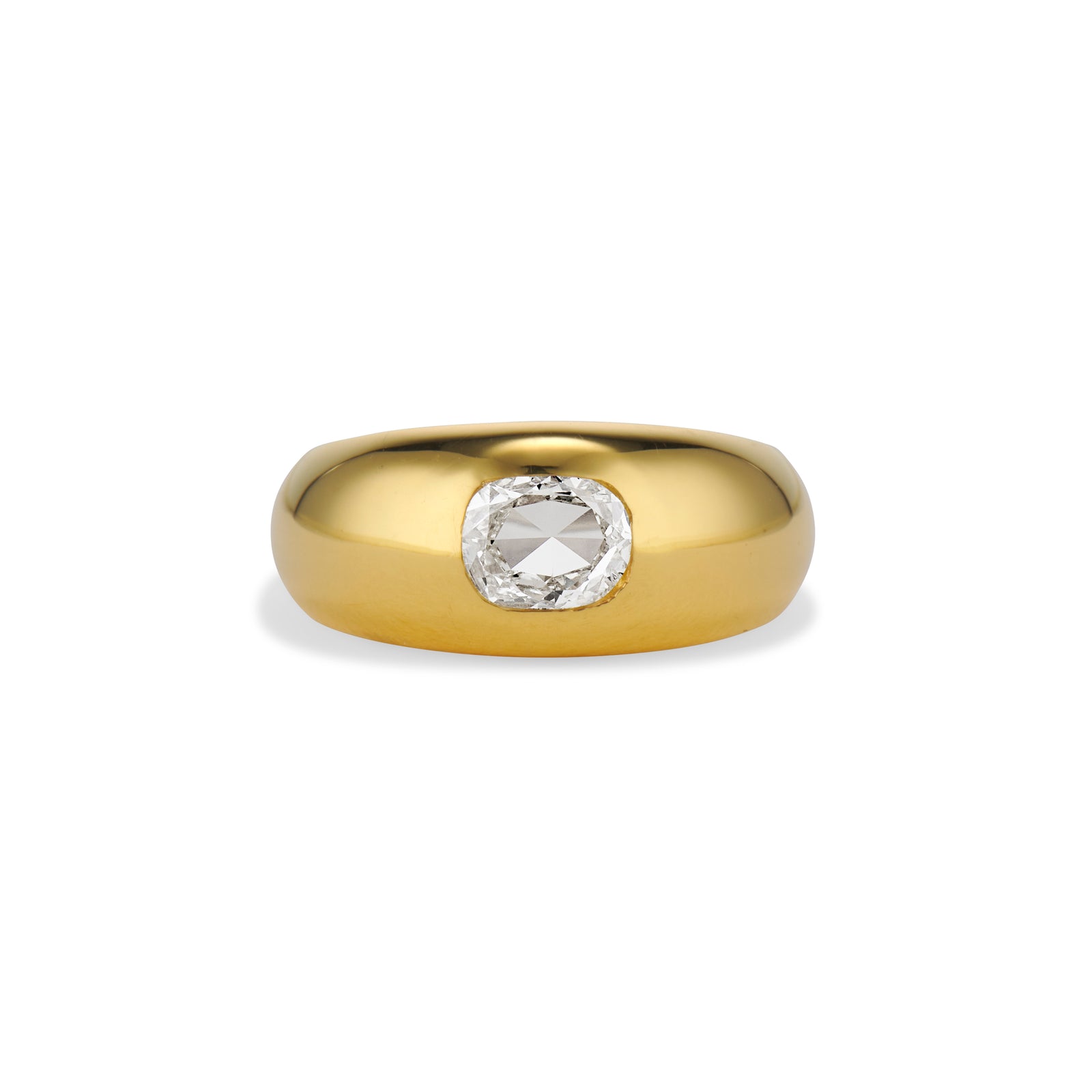 Rose Cut Diamond Dome Ring – Ashley Zhang Jewelry