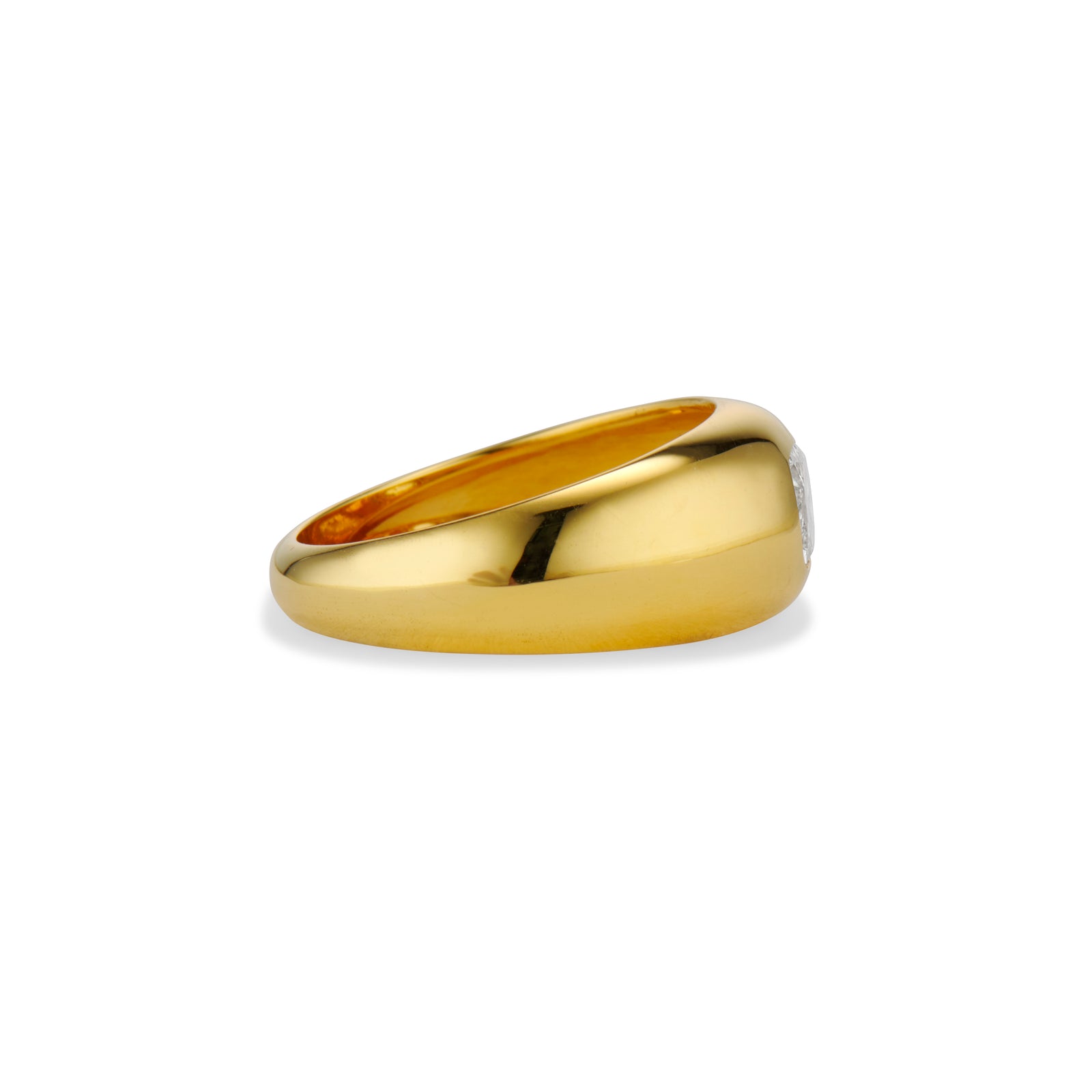 Rose Cut Diamond Dome Ring – Ashley Zhang Jewelry