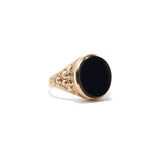 Black Onyx Signet Ring