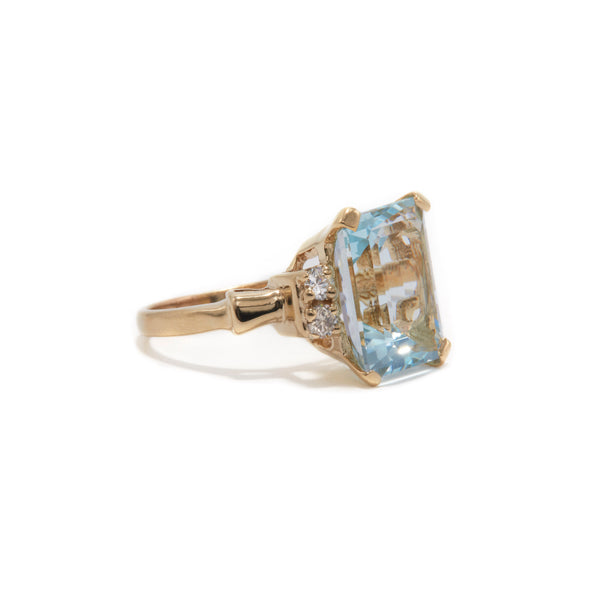 Pippa Aquamarine Ring