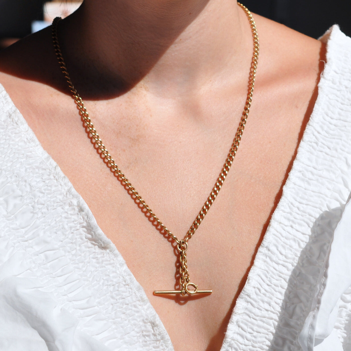 14K Victorian Albert Chain – Ashley Zhang Jewelry