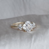 Antonia Asscher Cut Engagement Ring