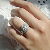 LILLE ART DECO ENGAGEMENT RING