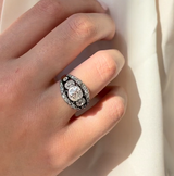 Sonia Old Mine Cut Diamond Ring