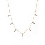 Diamond Petite Fringe Necklace