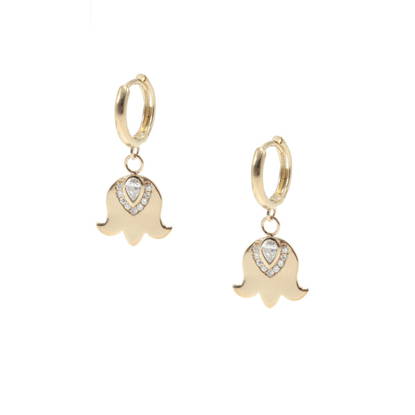 Lily of the Valley Diamond Earrings